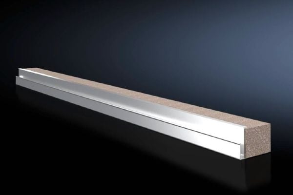 Rittal VX 8618.803, Kabelkanal, Grå, Aluminium, IP55, 1200 mm, 4 stykker