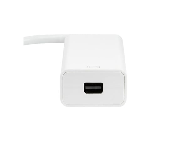 LogiLink UA0360, 0.15 m, USB Type-C, Mini DisplayPort, uros, naaras, suora, suora