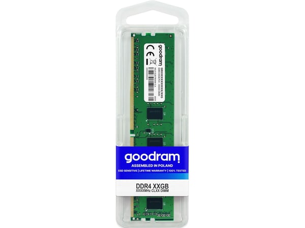 GOODRAM IRDM PRO - DDR4 - modul - 16 GB - DIMM 288-pin - 2666 MHz / PC4-21300 - 1.2 V - ikke-bufret - ECC