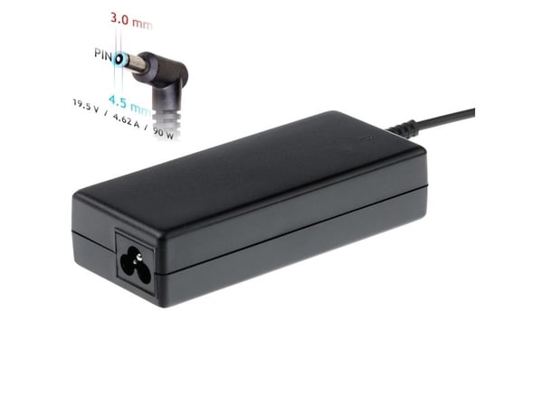 Akyga Dedicated Series AK-ND-53 - Strømadapter - AC 100-250 V - 90 watt - svart