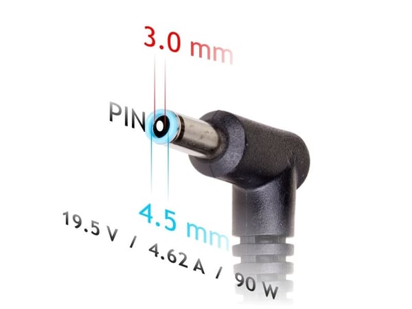 Akyga Dedicated Series AK-ND-53 - Strømadapter - AC 100-250 V - 90 watt - svart