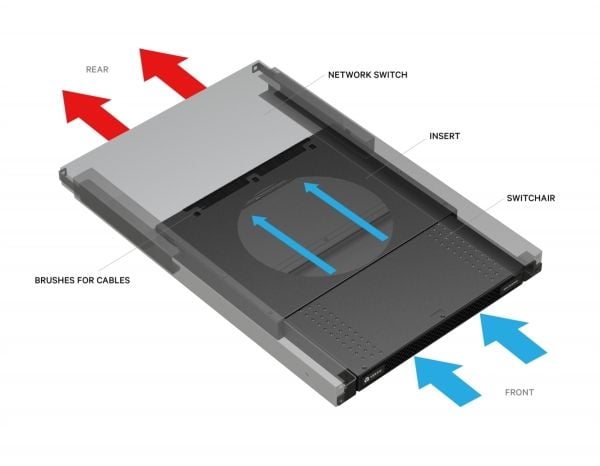 Vertiv SA1-01002XLNB, 323,8 mm, 533,4 mm, 11,3 kg