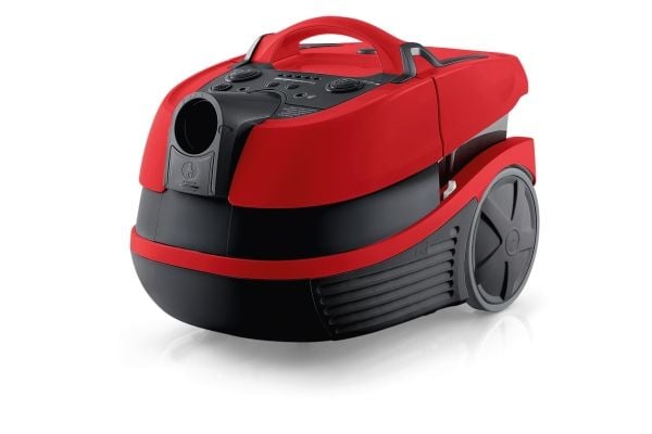 Bosch Serie 4 BWD421PET, 2100 W, Sylinteripölynimuri, Kuiva ja märkä, HEPA, Suodatus, Musta, Punainen
