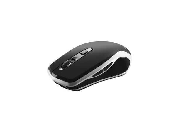 Canyon MW-19, Molempikätinen, Optinen, RF Wireless + USB Type-A, 1600 DPI, Musta