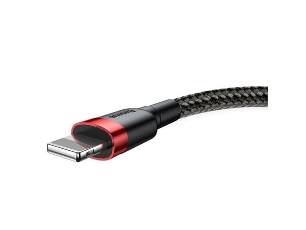 Baseus 6953156283336, 1 m, USB C, Musta, Punainen