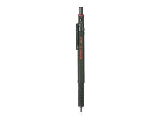 Rotring 600, Grønn, Metall, HB, 0,5 mm, Sekskantet, Metall