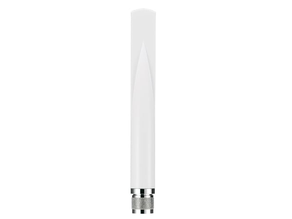 Zyxel ANT2105 - Antenne - 4,5 dBi (for 2,4 - 2,483 GHz), 7 dBi (for 5,15 - 5,875 GHz) - rundtstrålende - utendørs - grå (en pakke 2)