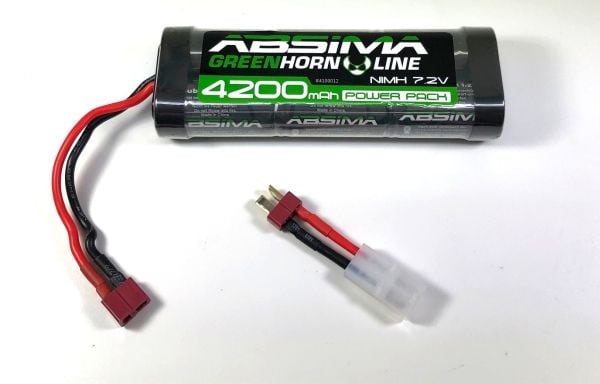 Absima Greenhorn, Batteri, Sortere