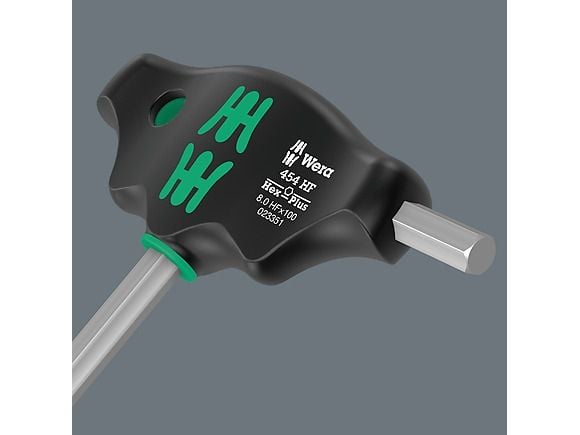 Wera 05023350001, Hex-nøkkel med T-grep, Metrisk, 1 stykker, 7 mm, 20 cm, 2 cm