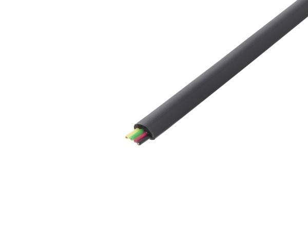 DELTACO MD-14S - Mengdetelefonkabel - flat - svart