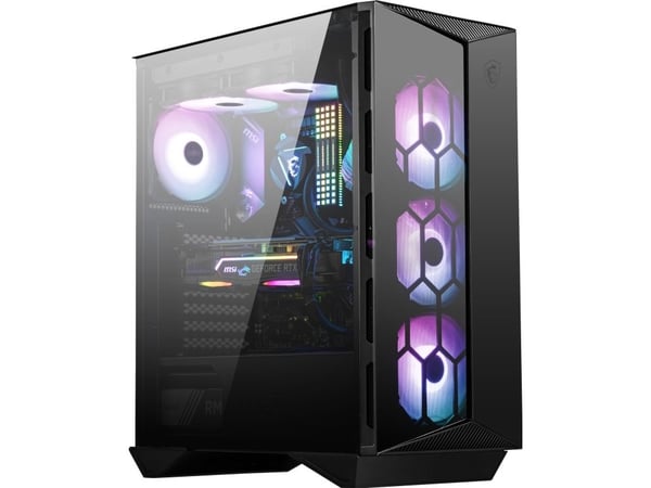 MSI MPG GUNGNIR 110R - Tower - ATX - sidepanel med vindu (herdet glass) - ingen strømforsyning (ATX) - USB/lyd