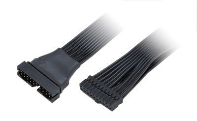 Akasa AK-CBUB45-15BK, 1 kpl, Musta, 0,15 m