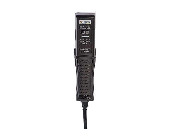 Chauvin Arnoux MINI 103, CAT III 600V, CAT IV 300V, 250 g, Svart