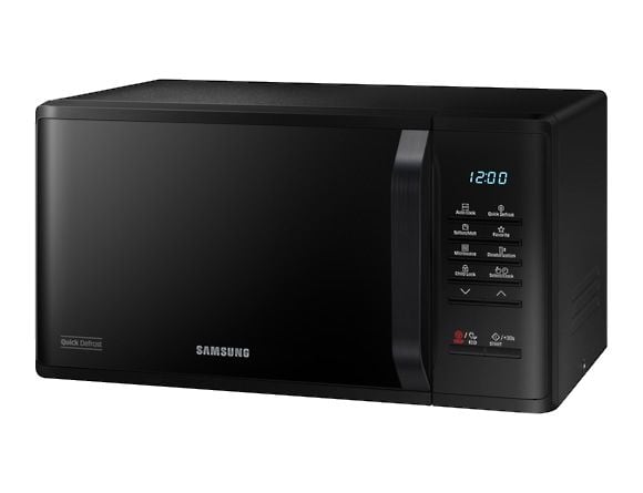 Samsung MS23K3513AK, Bänkdiskmaskin, Enbart mikrovågsugn, 23 l, 800 W, Inbyggd display, LED