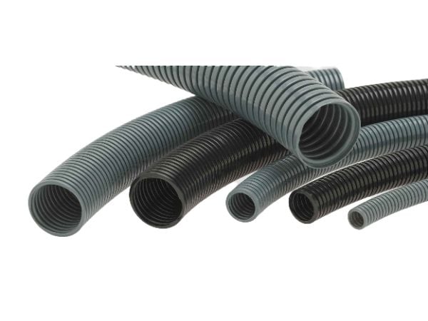 HELUKABEL 920401, Joustava metalliton johdin (FNC), Musta, 140 °C, RoHS, 25 m, 3,45 cm