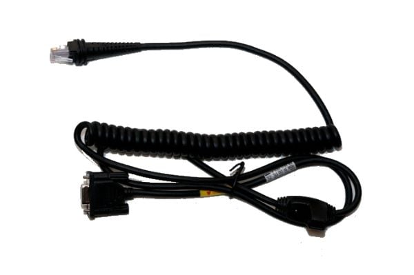 Honeywell - Seriell kabel - DB-9 (hane) - 3 m - lindad - svart - för Honeywell Xenon 1900