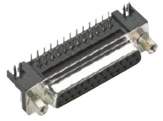 Harting 09 68 353 5612, D-Sub, Sort, Rustfritt stål, Hunkjønn, Ledning feste, Stål, Termoplast, Kopper