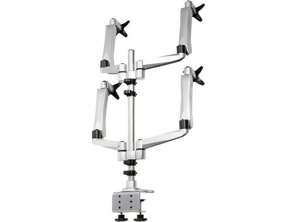 SpeaKa Professional SP-3957076, Klemmer, 45 kg, 25,4 cm (10"), 68,6 cm (27"), 100 x 100 mm, Svart, Sølv