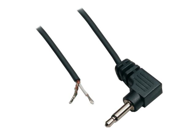 BKL Electronic 1101050, 3.5mm, Hankjønn, 1,8 m, Svart