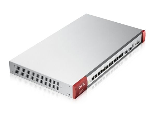 Zyxel ZyWALL ATP700 - Sikkerhetsapparat - med 1-års Gold Security Pack - 12 porter - 1GbE - H.323, SIP - 1U - skystyring - rackmonterbar