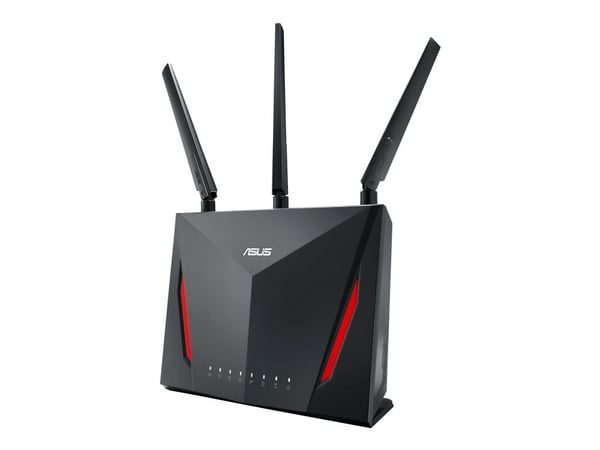 ASUS RT-AC2900, Wi-Fi 5 (802.11ac), Kaksitaajuus (2,4 GHz/5 GHz), Ethernet LAN, Musta, Pöytäreititin ASUS RT-AC2900, Wi-Fi 5 (802.11ac), Kaksitaajuus (2,4 GHz/5 GHz), Ethernet LAN, Musta, Pöytäreititin