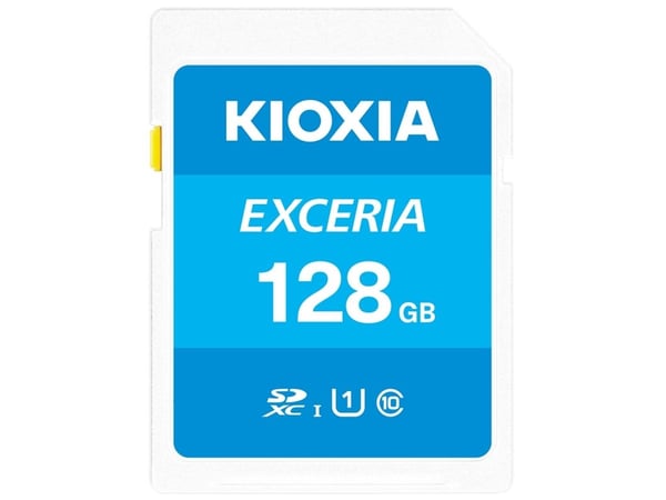 KIOXIA EXCERIA - Flashminnekort - 128 GB - UHS-I U1 / Class10 - SDXC UHS-I