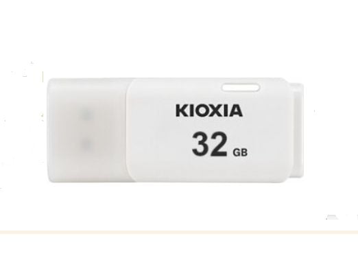 KIOXIA TransMemory U202 - USB-flashstasjon - 32 GB - USB 2.0 - hvit