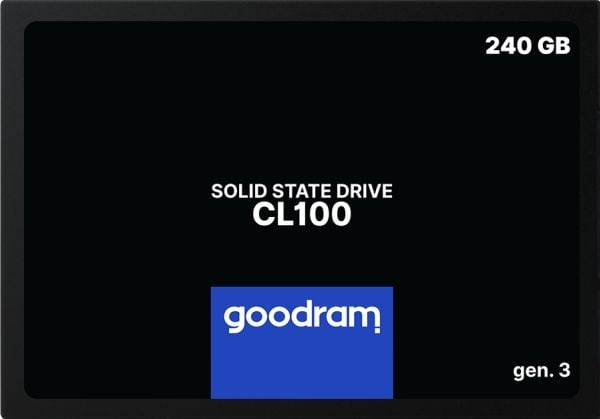 GOODRAM CL100 Gen.3 - SSD - 240 GB - intern - 2.5" - SATA 6Gb/s