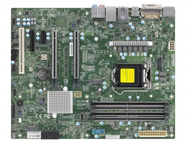 SUPERMICRO X12SAE - Hovedkort - ATX - LGA1200-sokkel - W480 Chipset - USB-C Gen2, USB 3.2 Gen 1, USB 3.2 Gen 2 - Gigabit LAN, 2.5 Gigabit LAN - inn...