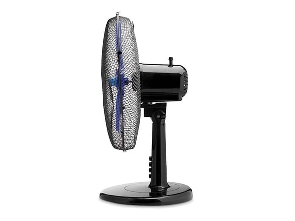 Zelmer ZTF0400, Husholdningsvifte, Sort, Blå, Bord, Vindu, 40 cm, Knapper, AC