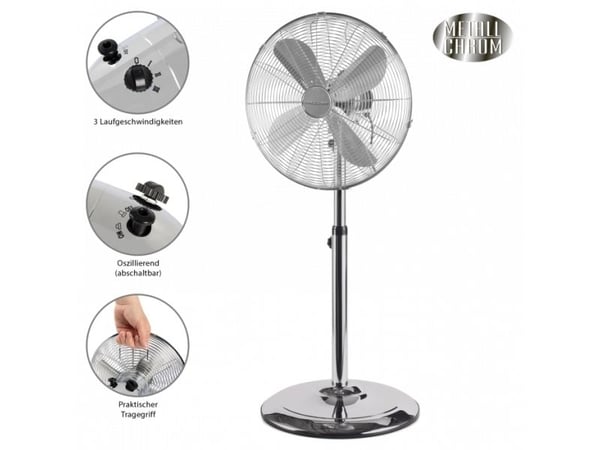 ProfiCare PC-VL 3064 MS - Kjølevifte - frittstående - 40 cm - krom