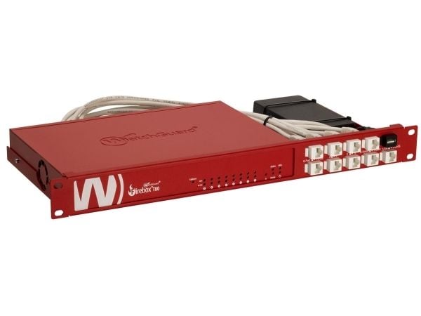 Rackmount.IT RM-WG-T7 - Monteringssett for nettverksenhet - rackmonterbar - WatchGuard Red - 1U - 19" - for WatchGuard Firebox T80