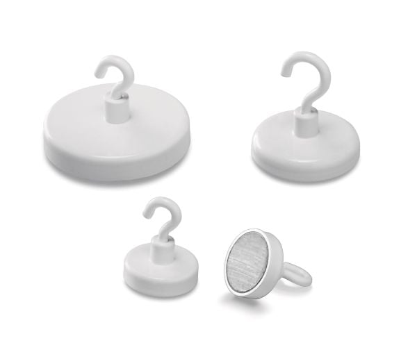 Magnetoplan 52625, Innendørs, Universalkrok, Hvit, 4 kg, 1 stykker