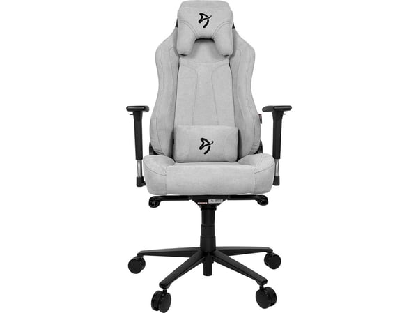 Arozzi Vernazza Soft Fabric - Gaming chair - Light Grey