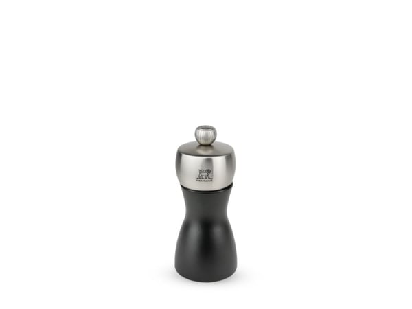 Peugeot Fidji, Pepparkvarn, Svart, Rostfritt stål, Trä, Rostfritt stål, 120 mm