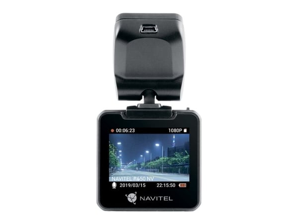 Navitel R650 NV, Full HD, 1920 x 1080 piksler, 170°, NT96658, 30 fps, MOV
