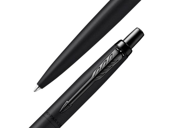 Parker 2122753, Klips, Clip-on retractable ballpoint pen, Gjenfyllbar, Blå, 1 stykker