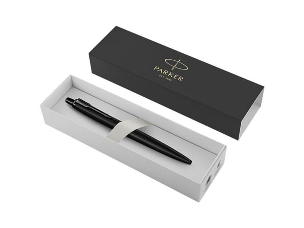 Parker 2122753, Klips, Clip-on retractable ballpoint pen, Gjenfyllbar, Blå, 1 stykker