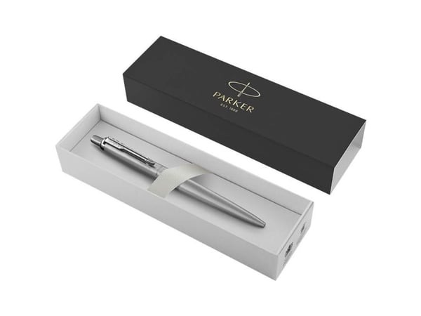 Parker Jotter XL, Klips, Clip-on retractable ballpoint pen, Gjenfyllbar, Blå, 1 stykker