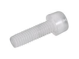 TOOLCRAFT 830298 Cylinderskruvar M4 25 mm Hexagonfäste DIN 912 Plast , Polyamid 10 st