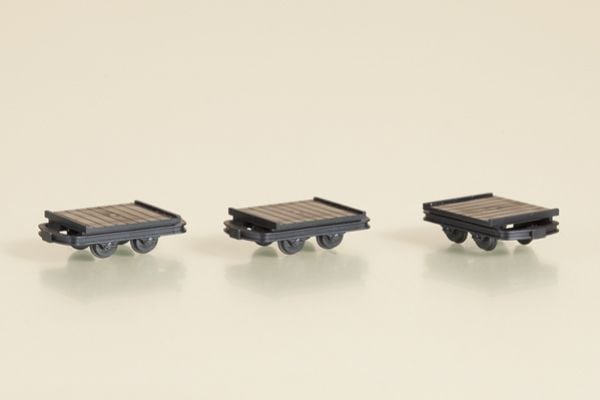 Auhagen 41702, HO (1:87), Musta, 3 kpl