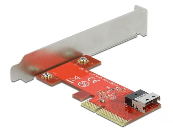 Delock - Grensesnittsadapter - U.2 NVMe - lav profil - PCIe 4.0 x4