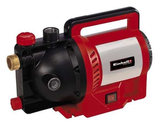 Einhell GC-GP 1250 N, 1200 W, AC, 5 stang, 5000 l/t, Frysesikker, Sort, Rød