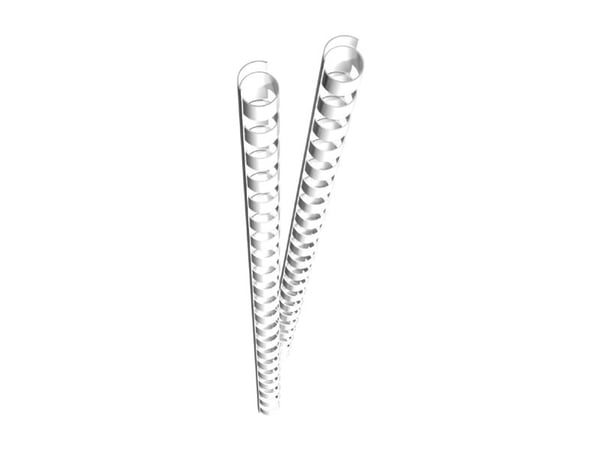 Genie 12377, Spiralbindare, Vit, 45 ark, Plast, 8 mm, 80 mm