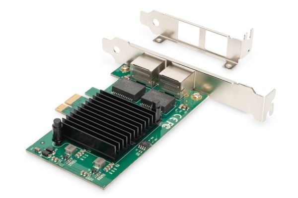 DIGITUS DN-1013-2 - Nettverksadapter - PCIe - Gigabit Ethernet