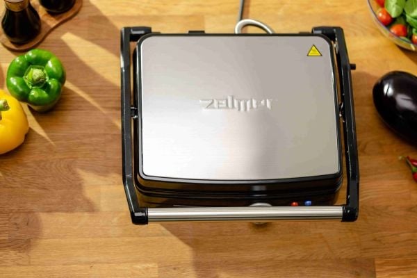 Zelmer ZPR2000, Svart, Rustfritt stål, Rotasjon, 290 x 230 mm, 2 zone(s), 2200 W