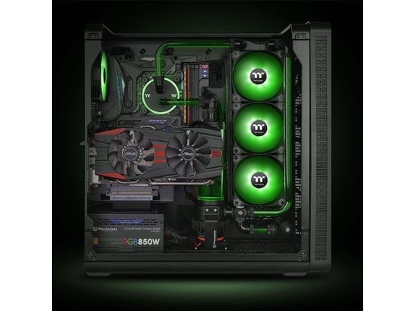 Thermaltake Pure A12 - Insert tuulettimella - 120 mm - vihreä