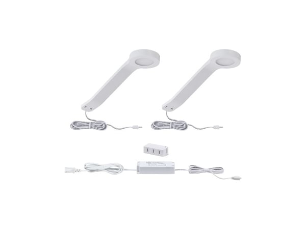 Paulmann 999.73, Hvit, II, Plast, LED, 5,5 W, 6500 K