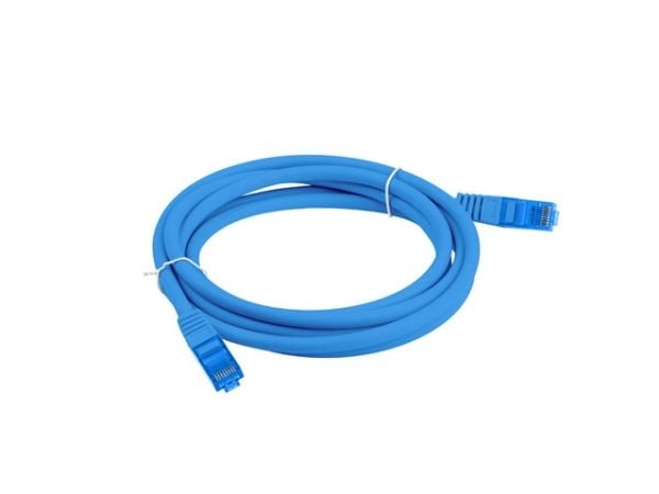 Lanberg - Koblingskabel - RJ-45 (hann) til RJ-45 (hann) - 0.98 cm - S/FTP - CAT 6a - flertrådet - grå, RAL 5012