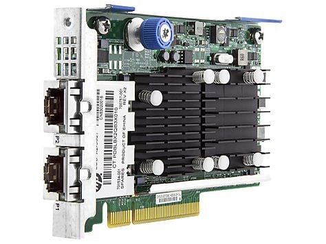 HPE FlexFabric 533FLR-T - Nettverksadapter - PCIe 2.0 x8 - 10Gb Ethernet x 2 - for ProLiant DL360 Gen10, DL388p Gen8